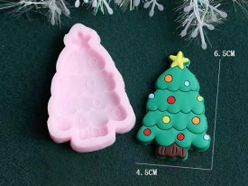 Molde silicona arbolito Navidad detalles 